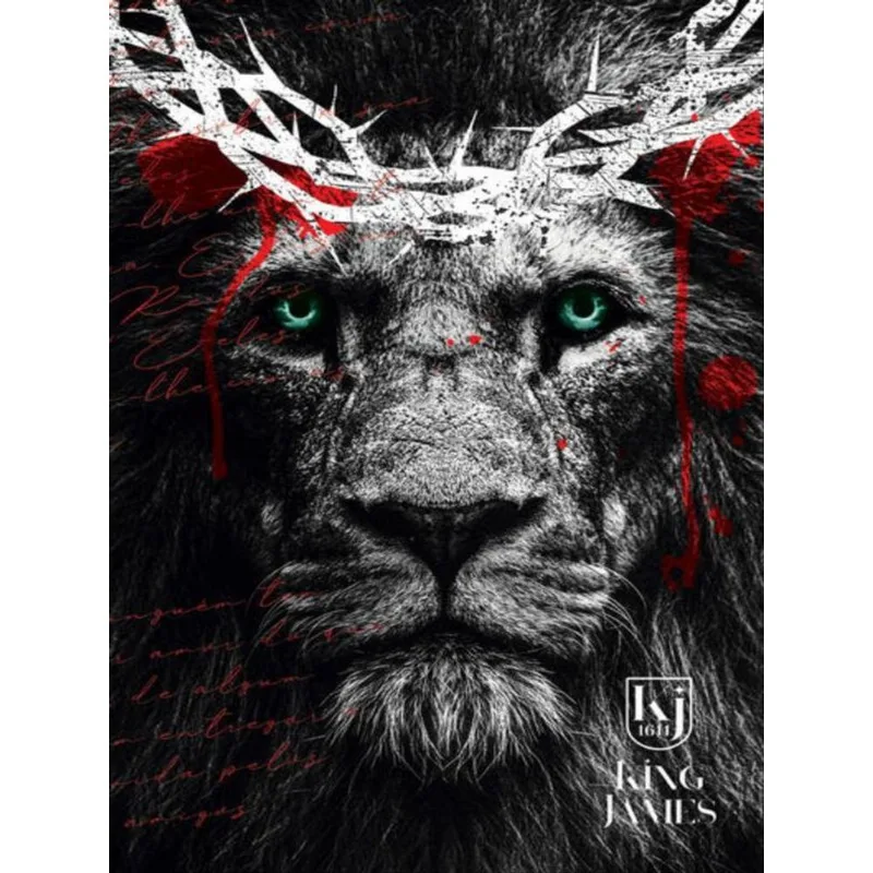BÍBLIA SAGRADA KING JAMES 1611 - LEÃO REI