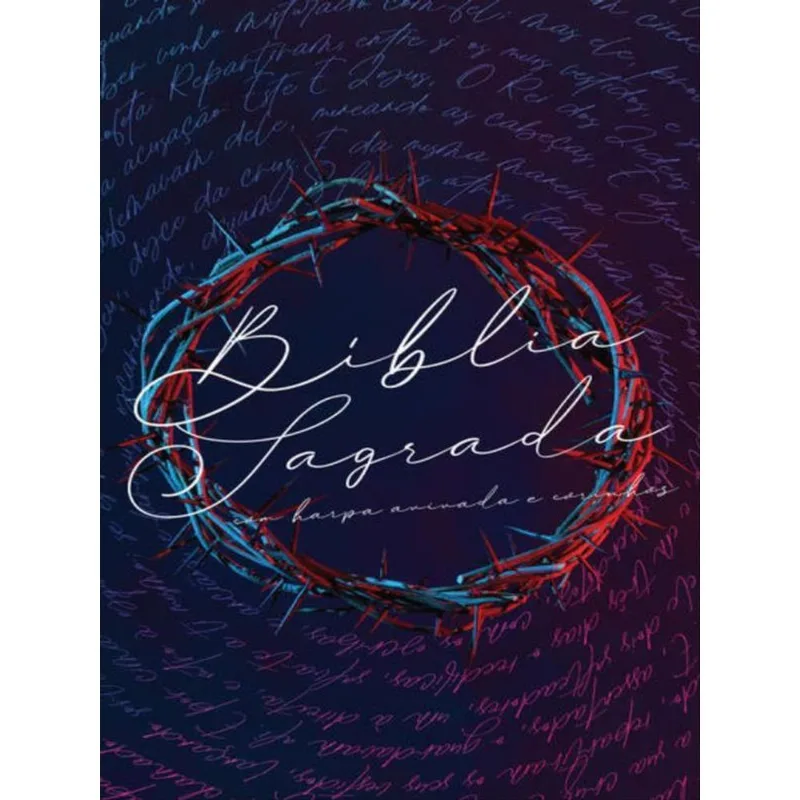 BÍBLIA ARC COROA NEON - LETRA GIGANTE