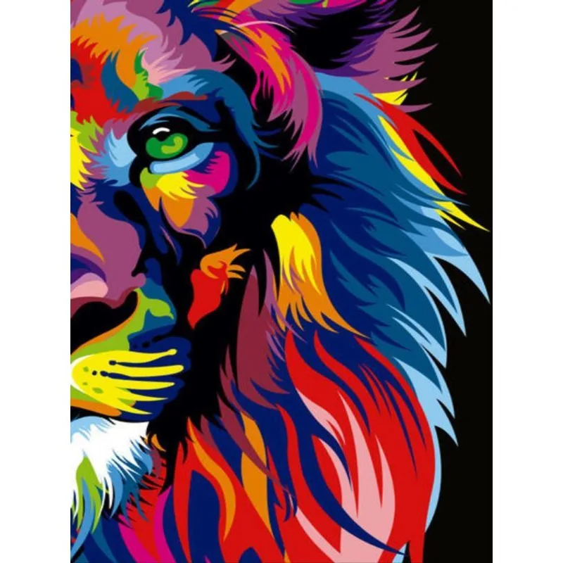 BÍBLIA NVT LION COLORS SLIM - LETRA MAIOR
