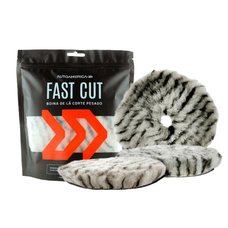 Boina De Lã Corte Pesado Fast Cut Sem Interface 5 Aa