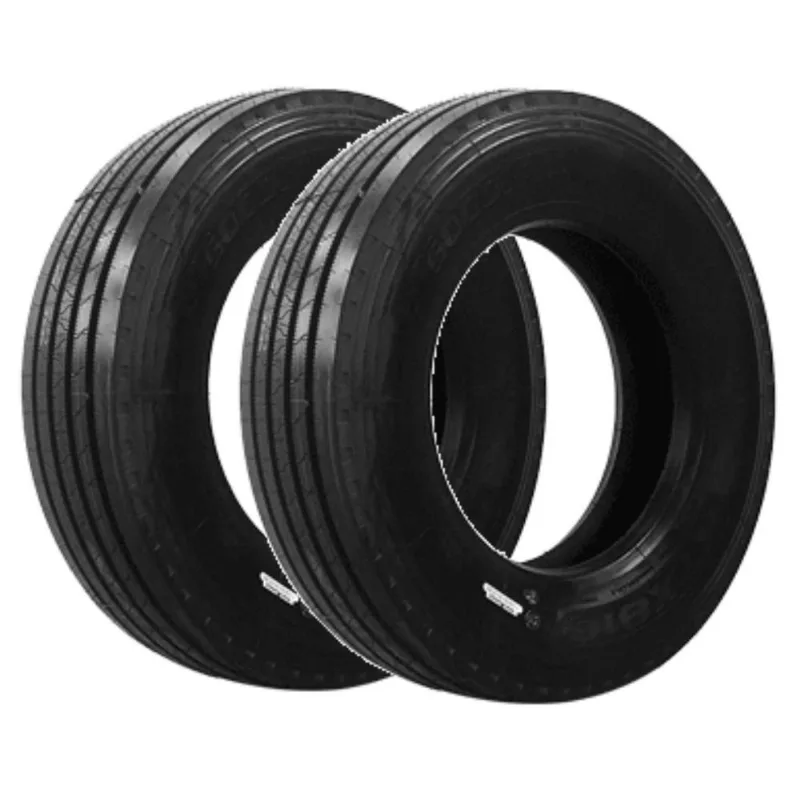 Kit 02 Pneu Od 21575r17.5 127124m Ktx816 Liso Goodtrip