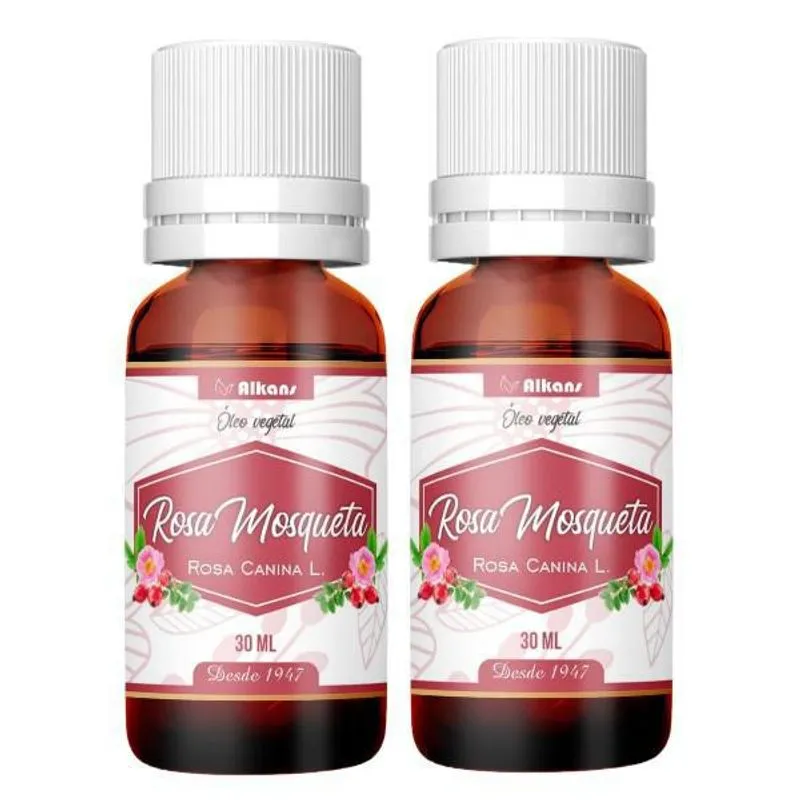 Óleo Rosa Mosqueta 30 Ml Puríssimo 100% Natural