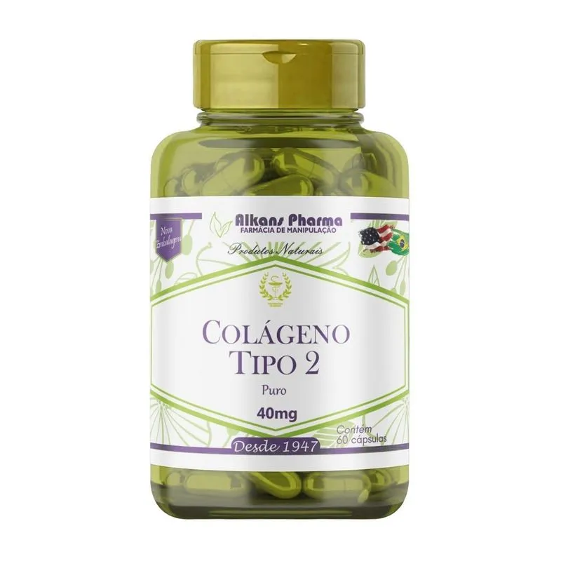Colágeno Tipo 2 Puro 40 Mg 60 Cápsulas