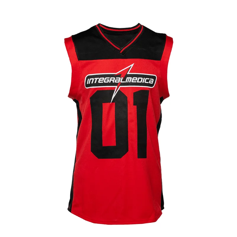 Regata Basqueteira Vermelho Tam GG4