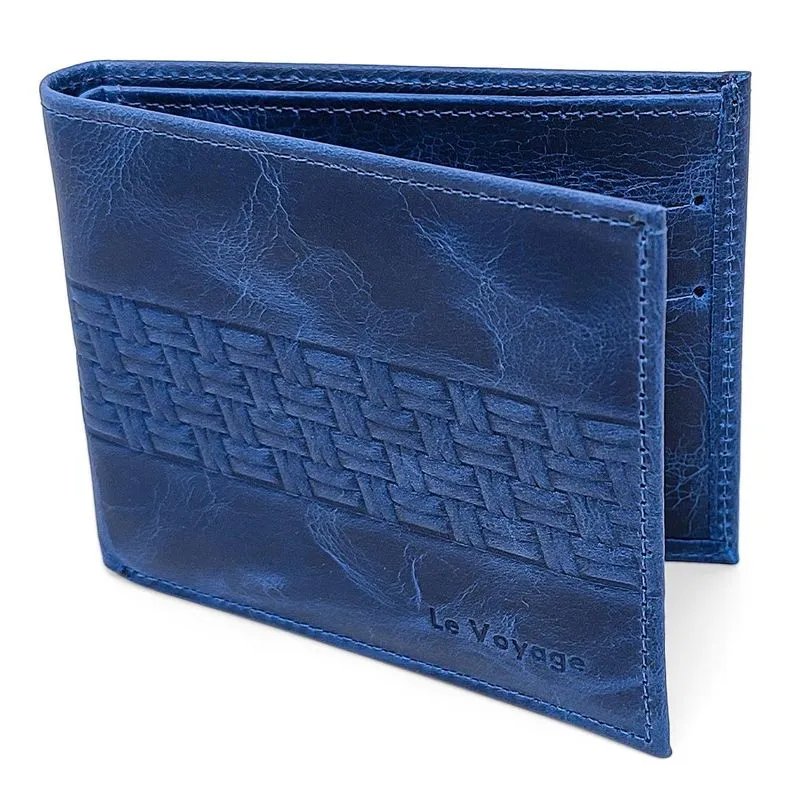 Carteira Slim De Bolso Masculina Couro Le Voyage Cnh Cartões
