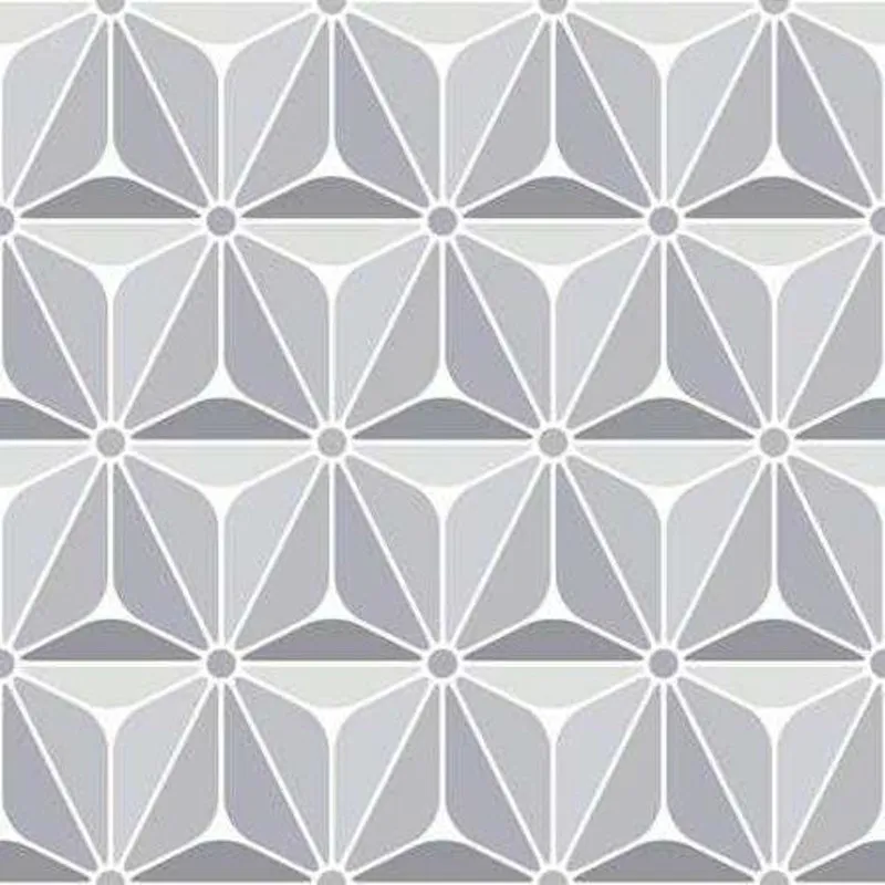 Papel De Parede Adesivo Geometrico 3D 78043159 Rolo 0,58X3M