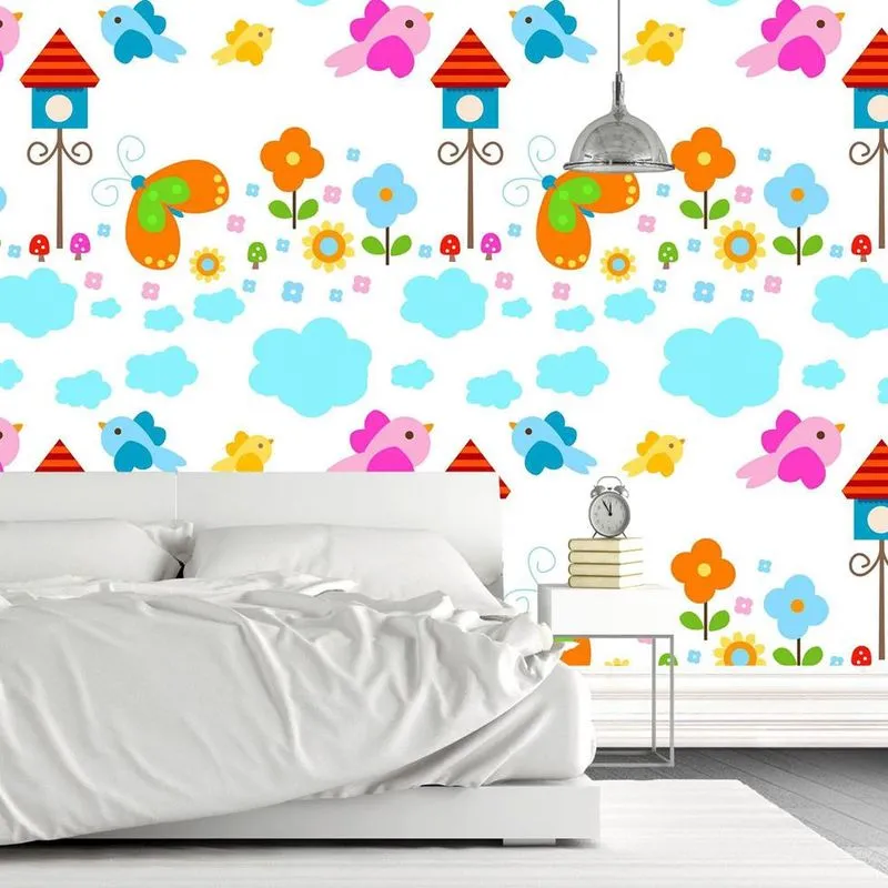 Papel de Parede Adesivo Infantil 14 Rolo 0,58x3M