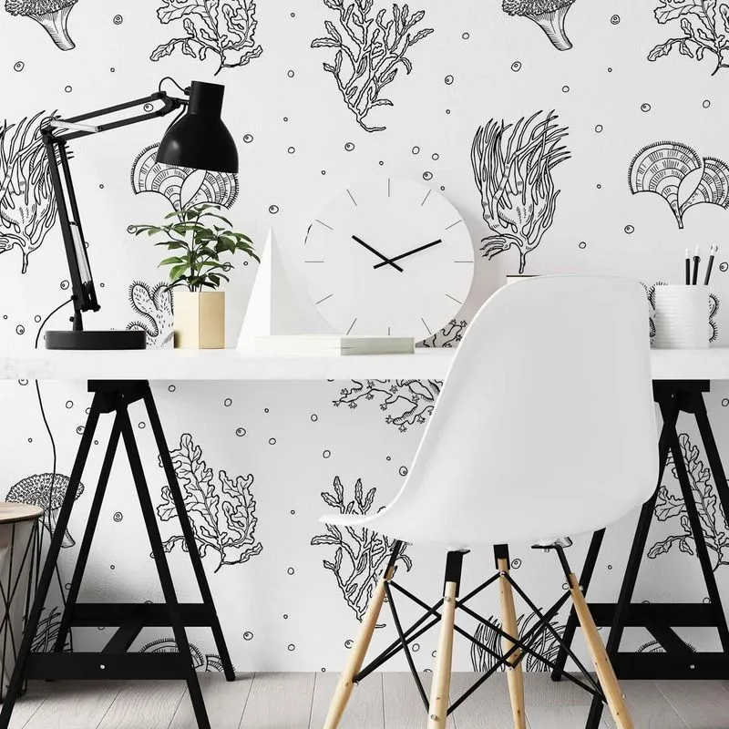 Papel De Parede Adesivo Folha N02143 Rolo 0,58x3m
