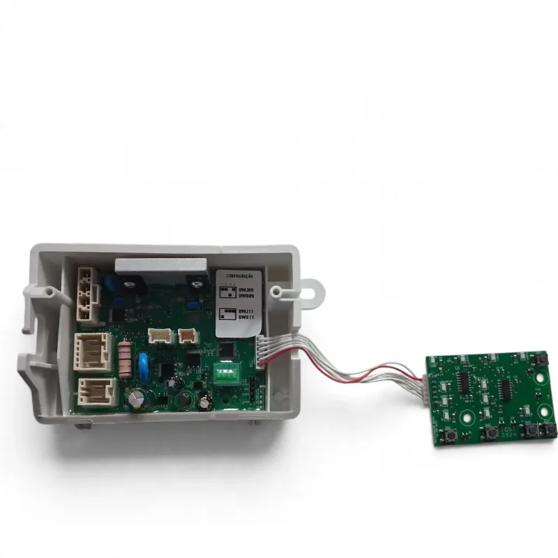 Placa Eletrônica Potência + Interface Lavadora Brastemp BWJ09 BWS09 BWJ11 BWS11 Bivolt Emicol 725551