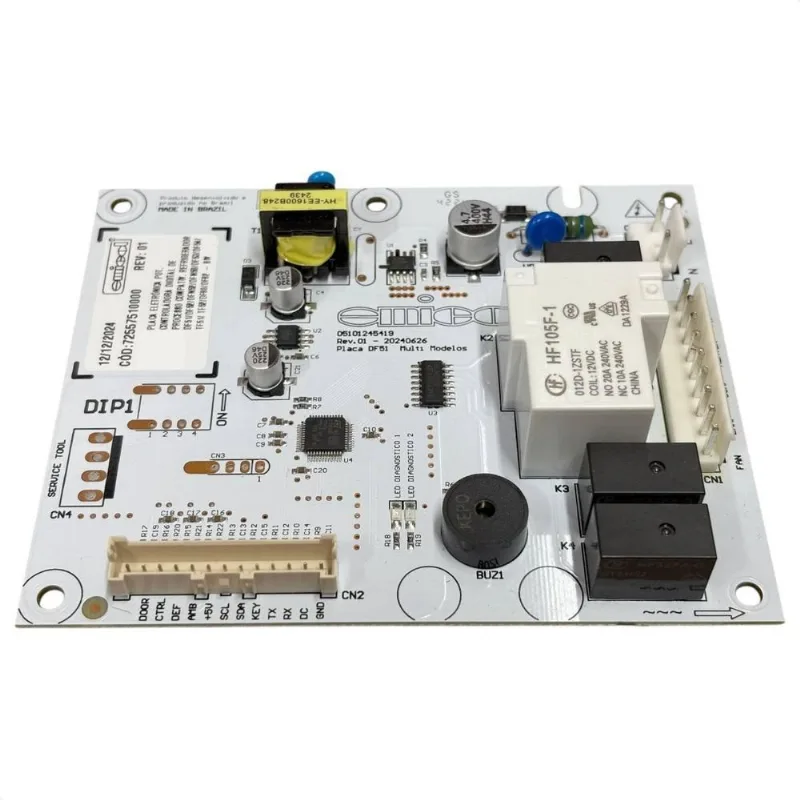 Placa Potência Para Geladeira Electrolux Df51 Df52 A02021009