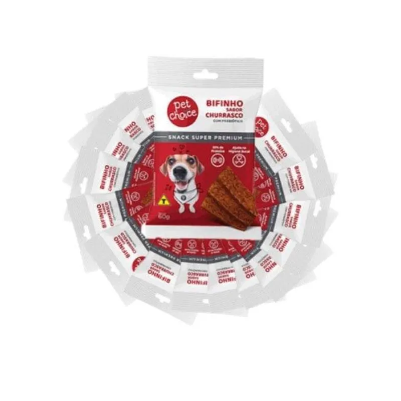 Bifinho Sabor Churrasco Probiótico 60G - Pet Choice