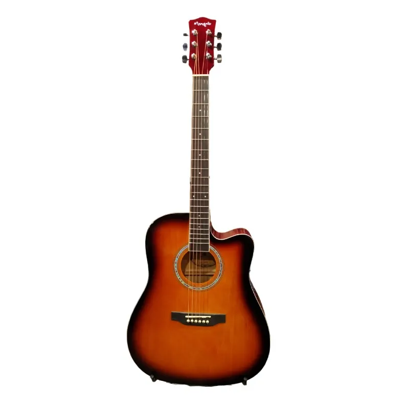 Violão marquês folk cutway aço sunburst brilho ativo LC-5 va - 01SBEQ