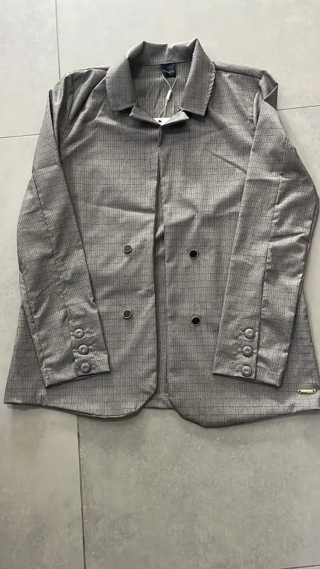 Blazer alfaiataria Xadrez Naguchi