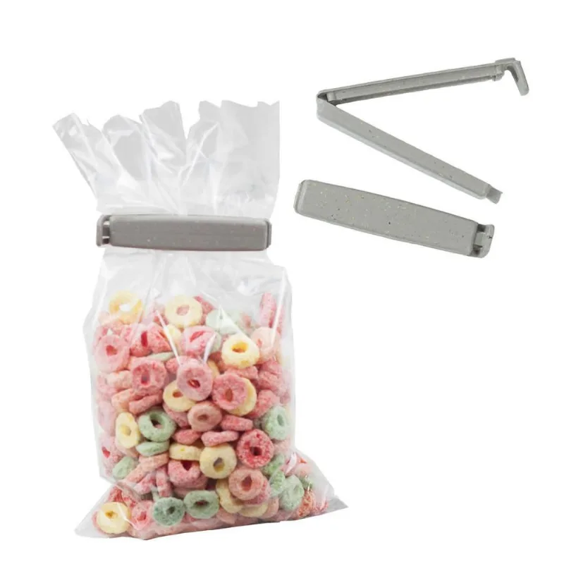 Kit Com 8un Prendedor De Embalagem Fechar Sacos Vedar Eco