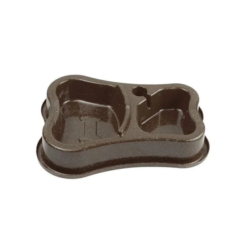 Comedouro Duplo Imbuia 8120 Evo