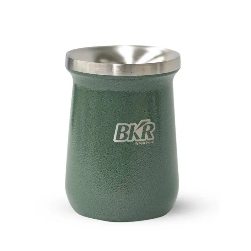 Cuia Térmica Inox BKR 260ml - Verde