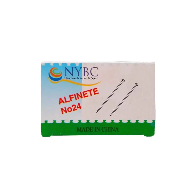 ALFINETE N.24 CAIXINHA C/50G NIQUEL NYBC