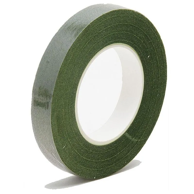 Artesanato Fita Floral Verde 12MM