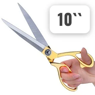 Tesoura de Alfaiate Aço Inox 10 Profissional - Costura e Modelagem