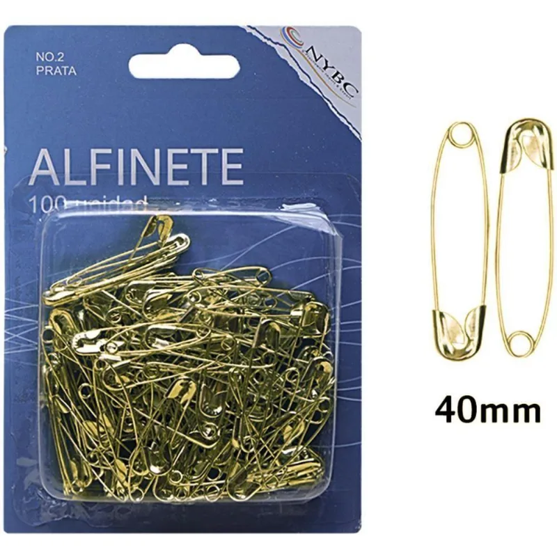 Alfinete Seguranca N.02 Dourado