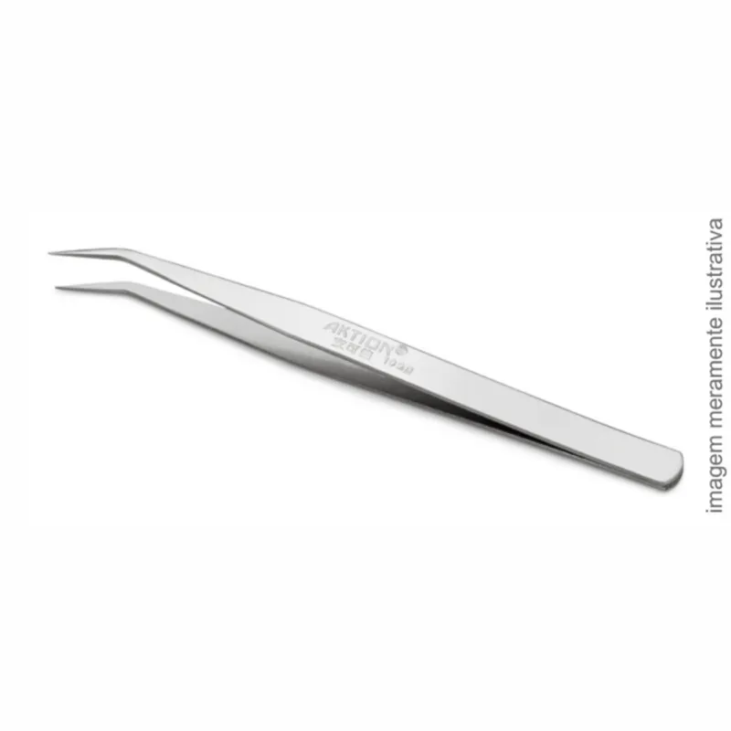 Pinça Com Ponta Curva Para Máquina De Costura – Ideal Para Passar A Linha