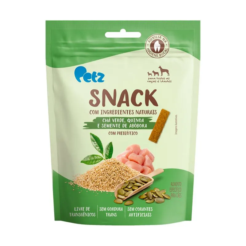 Snack Petz Chá Verde e Quinoa para Cães - 300g