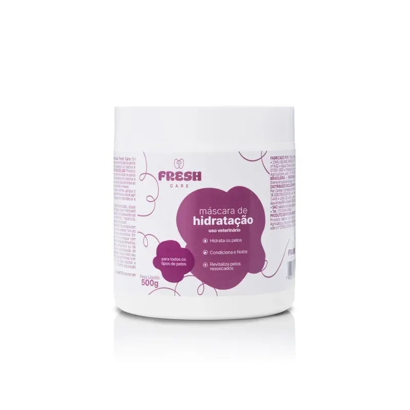 Máscara Hidratante Fresh Care para Cães e Gatos 500 g