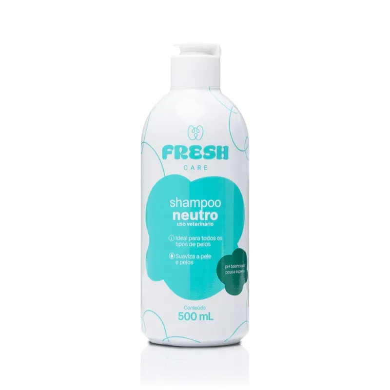 Shampoo Neutro Fresh Care para Cães 500 ml