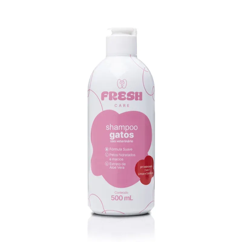 Shampoo Fresh Care para Gatos 500 ml