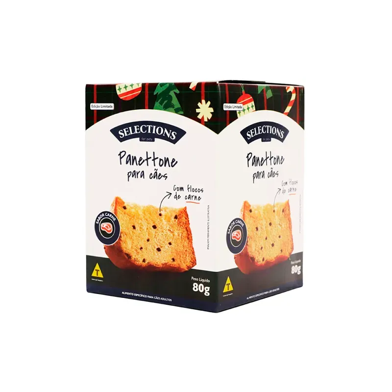 Panettone Selections com Flocos de Carne 80g