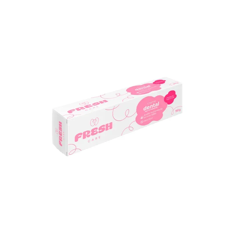 Creme Dental Fresh Care Tutty Frutty para Cães e Gatos 90 g