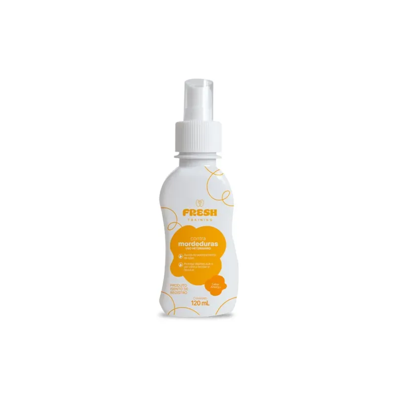 Educador Contra Mordeduras Fresh Training para Cães e Gatos 120 ml