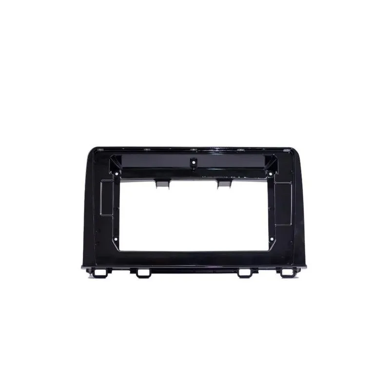 Moldura Tela 10 Honda Crv 2017/ Expex Preta Brilho