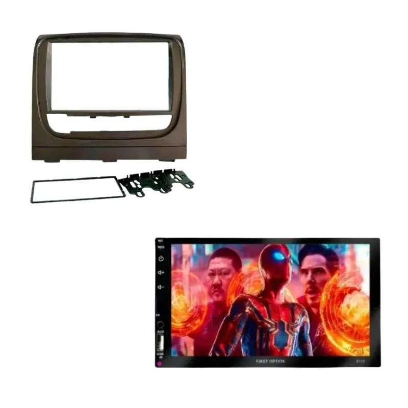 Kit Moldura 2din Fiat Idea/idea Adventure + Multimidia Mp10