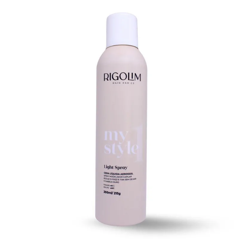 Cera Líquida Para Cabelo - Rigolim Hair And Co Light Spray 300ml