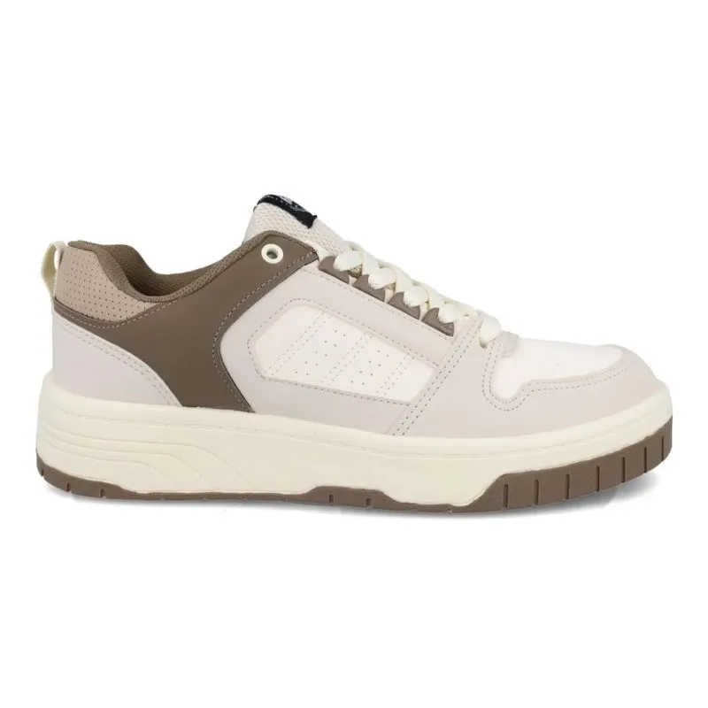 Tênis Masculino Done Head Bege Sintético Casual 40