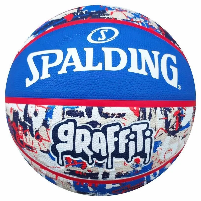 Bola Basquete Spalding Graffiti - Borracha, T7, 650g