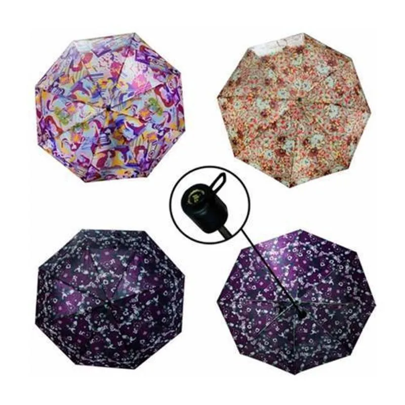 Sombrinha De Bolsa Estampada Rjs01290