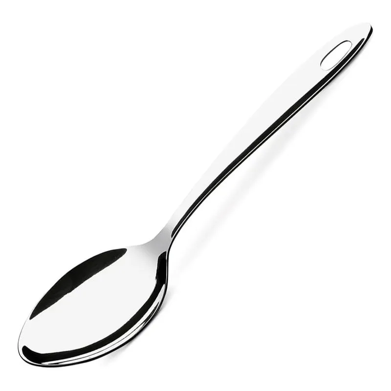 Colher De Inox Para Arroz , Assados 33 Cm Reforçada