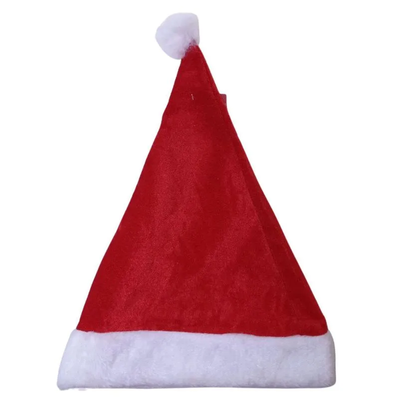 Touca Do Papai Noel Gorro De Natal De Veludo