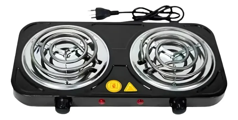 Fogareiro Elétrico Mesa Elite 2 Bocas