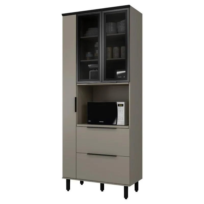 Torre Quente 93,5cm 1 Forno Taupe