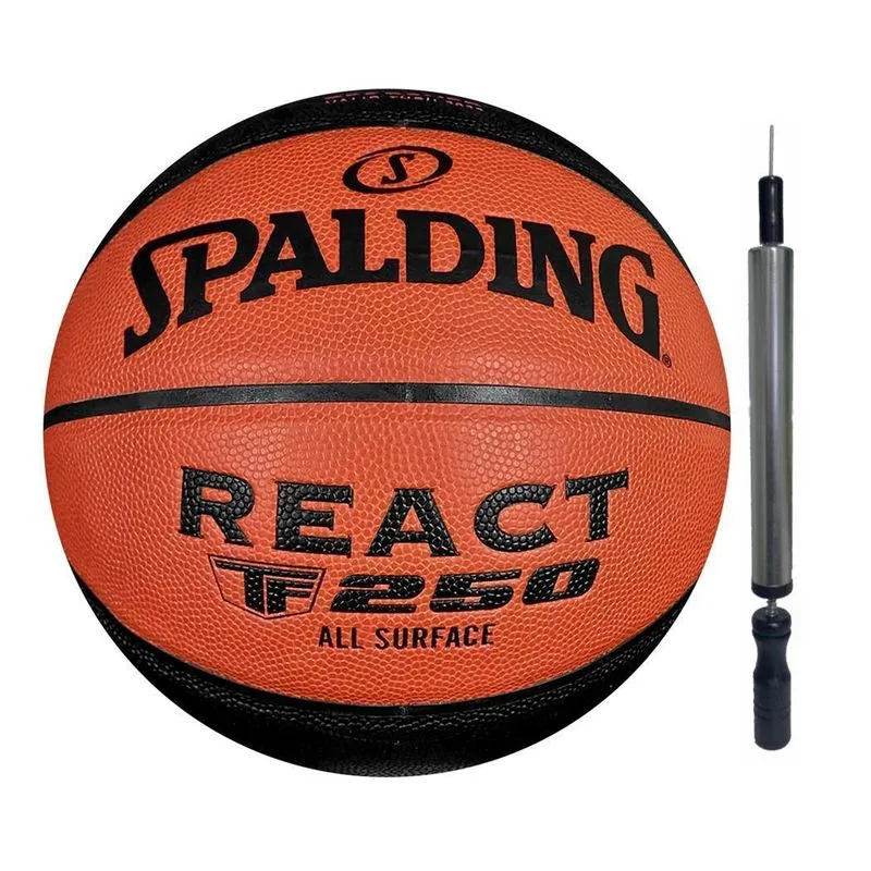 Bola Basquete Spalding Tf-250 Microfibra - Fiba/cbb - Tam 7