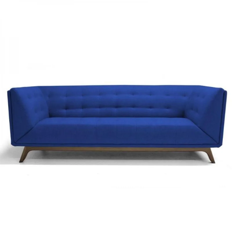 Sofá Dante 4 Lugares 260cm Azul Domi
