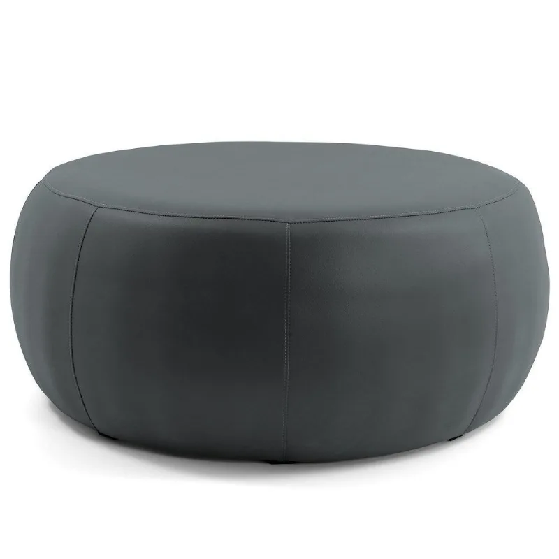 Puff Decorativo Golf 105cm C-03 Corano Cinza Domi