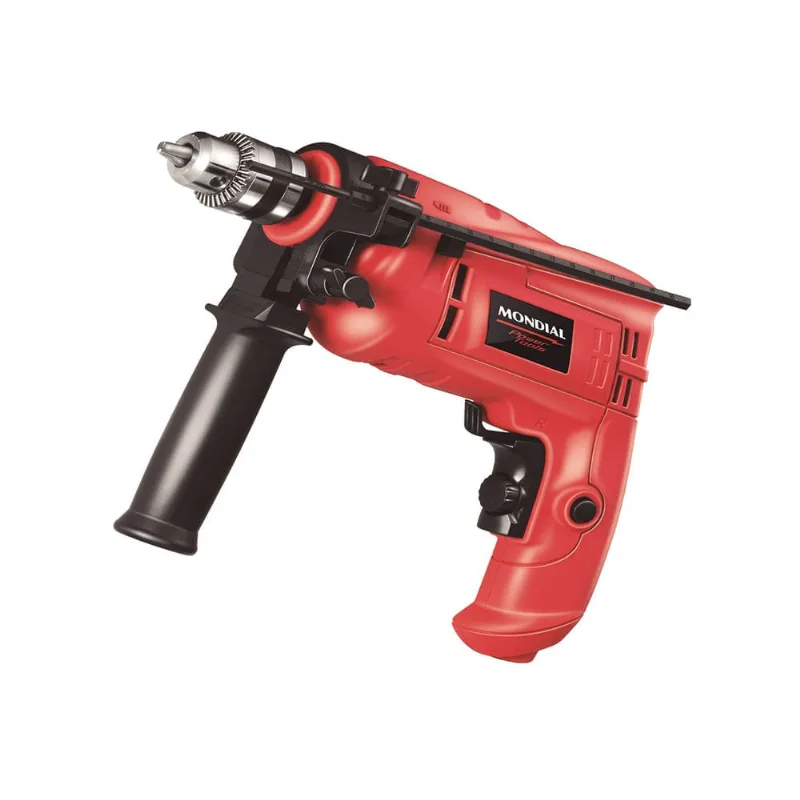 Furadeira de Impacto Mondial 650W Vermelha NFFI-07 - 127 Volts