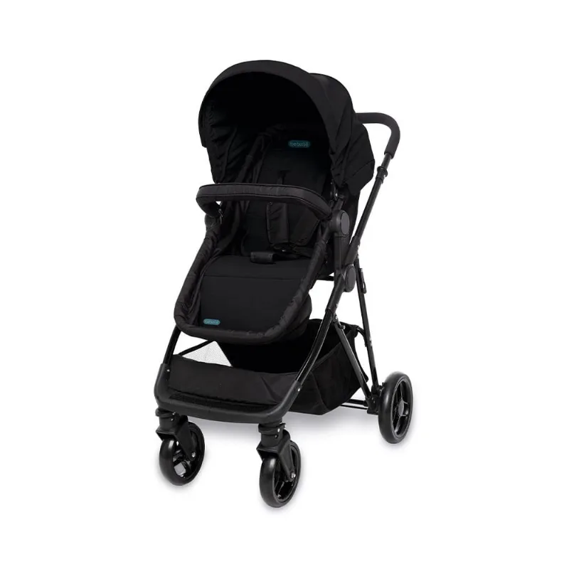 Carrinho de Bebê Bebeliê 3 em 1 Travel System Paris Preto de 0 a 15kg