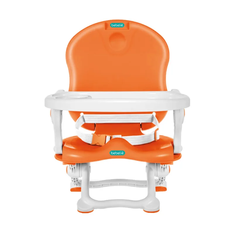 Cadeira de Alimentação Pocket Bebeliê Laranja/Branco CAP-02 CADEIRA DE ALIMENTAÇÃO CAP-02 - POCKET