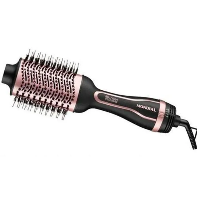 Escova Secadora Alisadora Mondial Black Rose1200W Es05 110V