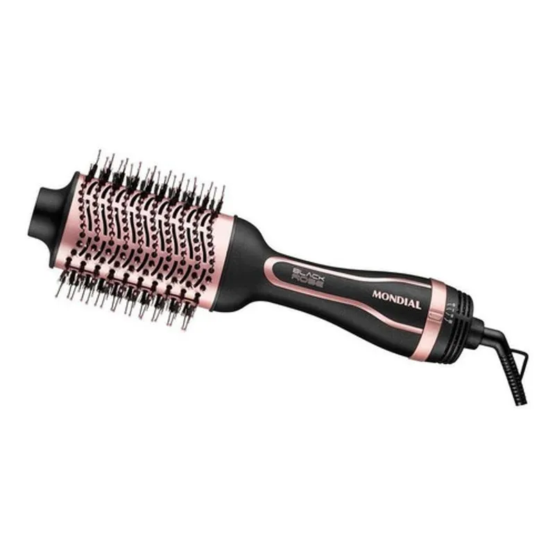Escova Secadora Alisadora Mondial Black Rose 1200W Es05 220V